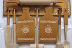 vyřezávaná sada do kuchyně